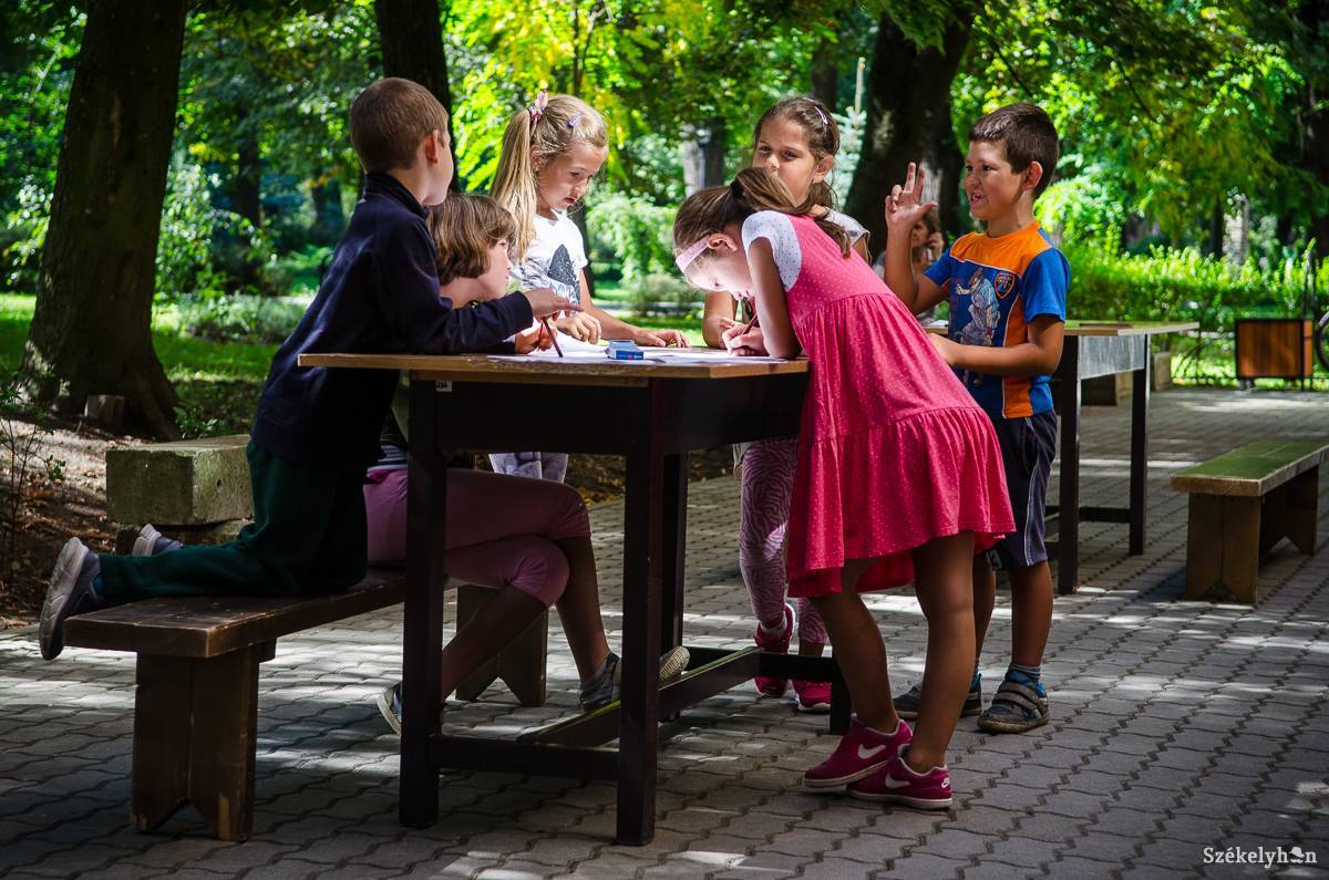 Nyáron is tanulhatnak a kicsik. Több program közül lehet válogatni. Archív •  Fotó: Barabás Ákos