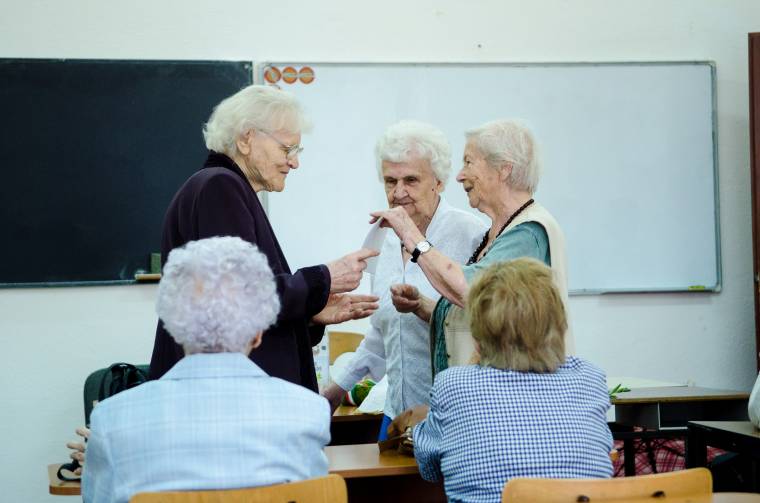 Hatvanöt éves véndiák-találkozót tartottak a hajdani képzősök