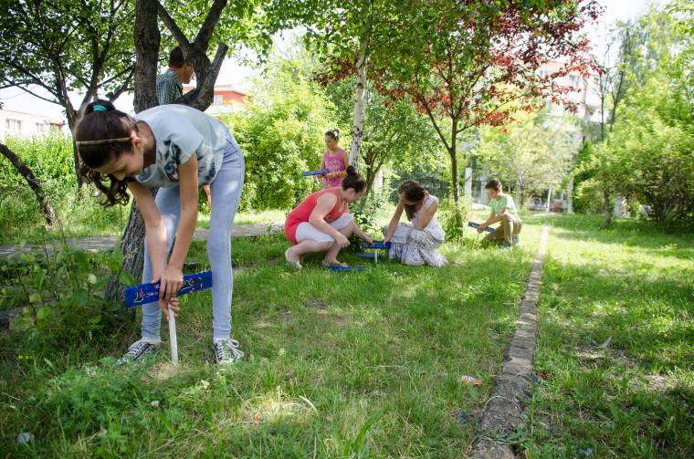 Környezetvédelmi projektben vettek részt az udvarhelyi diákok
