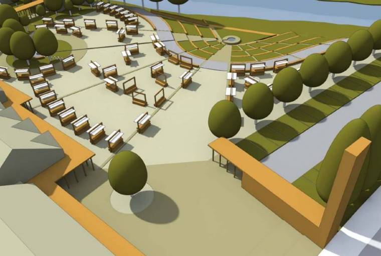 Így alakítanák át az udvarhelyi zöldségpiacot