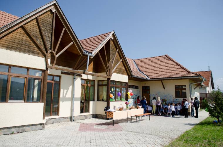 Új épület a csereháti tipegő csoportnak