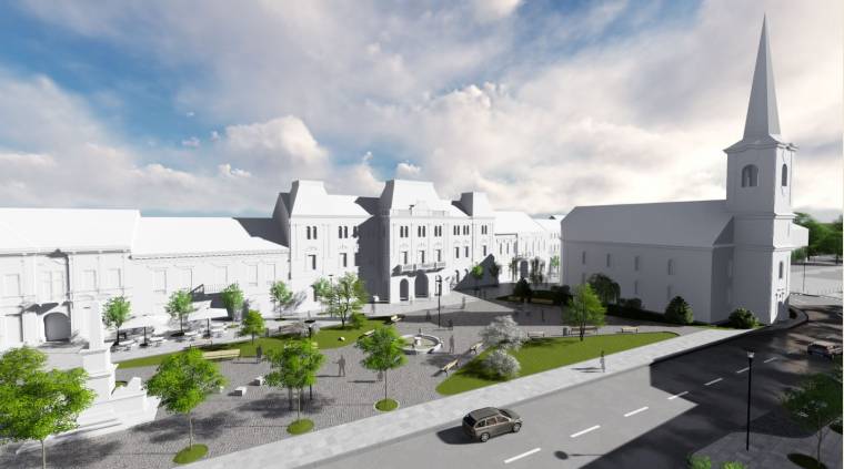 Arros városközpontja