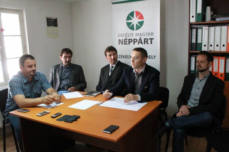 Udvarhelyszéki polgármesterjelölteket mutatott be az EMNP