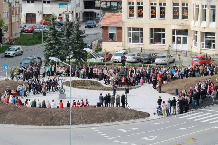 Használatba adták Székelyudvarhely új terét