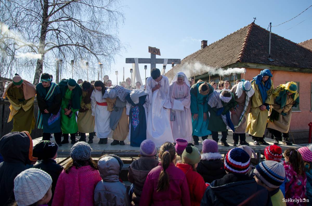 A szentegyházi szabadtéri passió tagja az Europassio Szövetségnek. Archív •  Fotó: Barabás Ákos