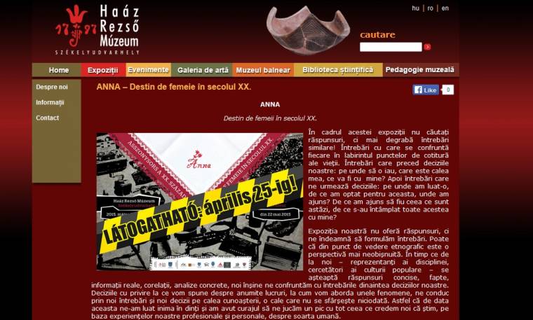 Az udvarhelyi múzeumot is célba vette Dan Tanasă