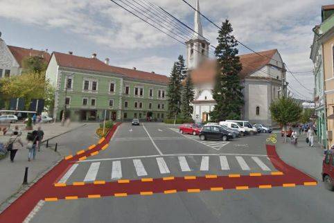 Így képzelik el Udvarhely bicikliút-hálózatát