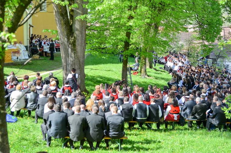 Egyházi kórusok találkoztak Székelyszentkirályon