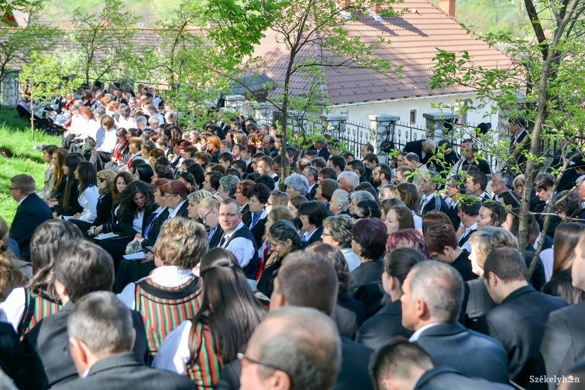 A 2016-os egyházzenei kórustalálkozó Székelyszentkirályon &bullet;  Fotó: Mihály Csaba