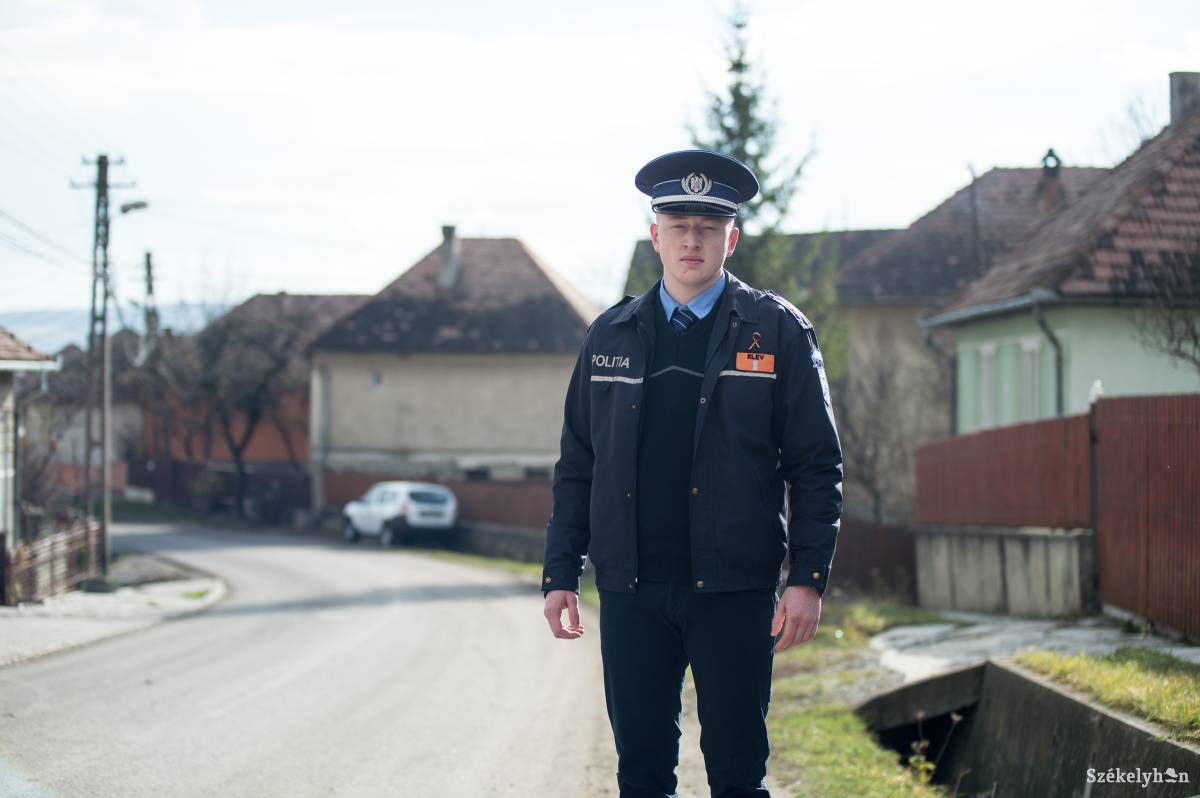 Jövő júliusban diplomázik Fancsali. Szeretné, ha Udvarhelyszéken kapna megbízást •  Fotó: Barabás Ákos