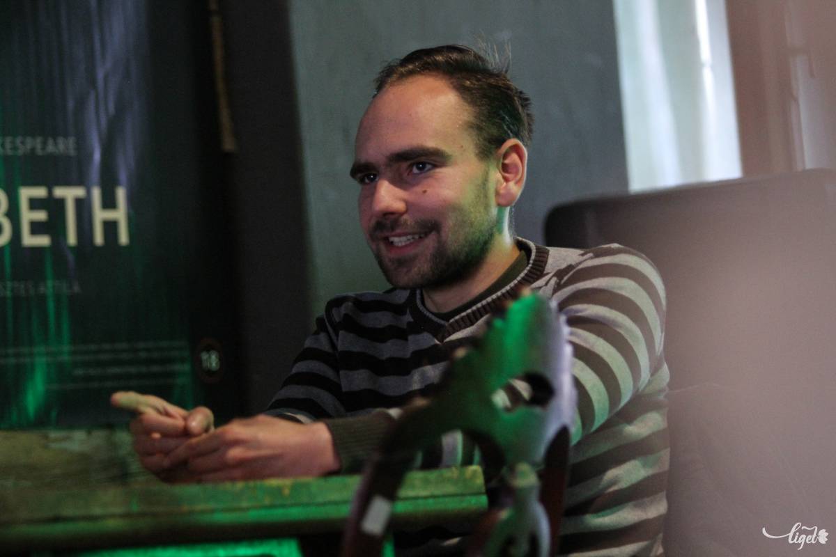 Következő projektje egy western és sci-fi elemekkel tarkított politikai szatíra lenne. Nem mindennapi téma •  Fotó: Pál Árpád