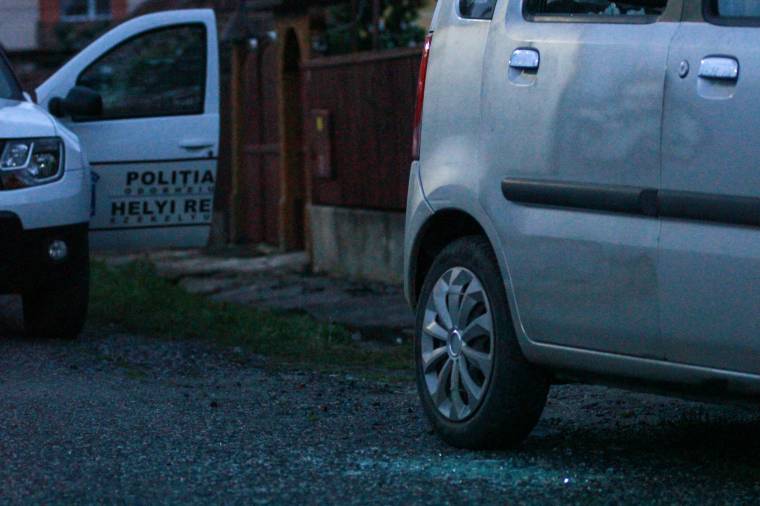 Be kellett törni a Székelyudvarhelyen üldözött jármű ablakát