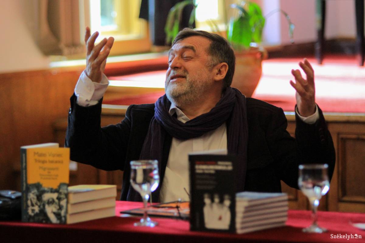 Vișniec szerint darabjai újságíró és író énjének küzdelméből születnek •  Fotó: Pál Árpád