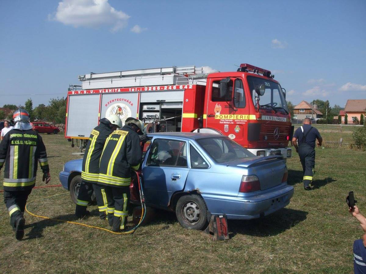 •  Fotó: Szentegyházi Önkéntes Tűzoltóság