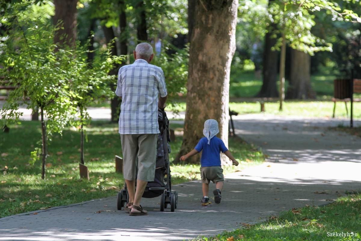 Sok esetben a nagyszülőkre maradnak a gyerekek, ha a szülő külföldön vállal munkát. Illusztráció •  Fotó: Pál Árpád