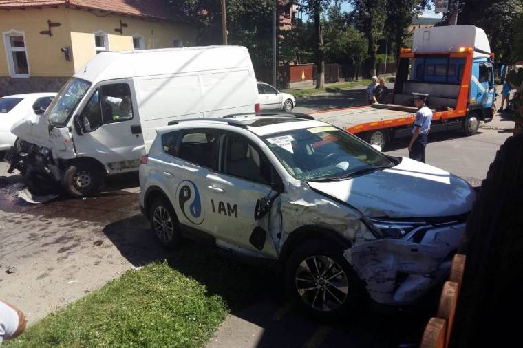 Utas sérült meg a szombatfalvi balesetben