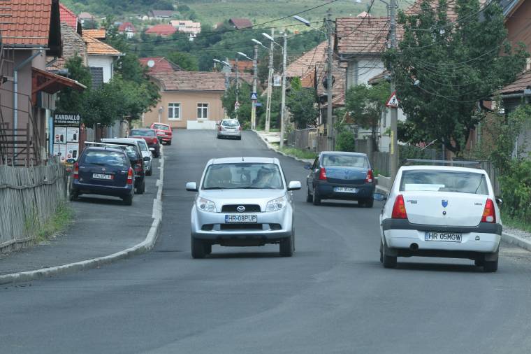 Az alapot is ki kellett javítani a székelyudvarhelyi Hunyadi János utcában