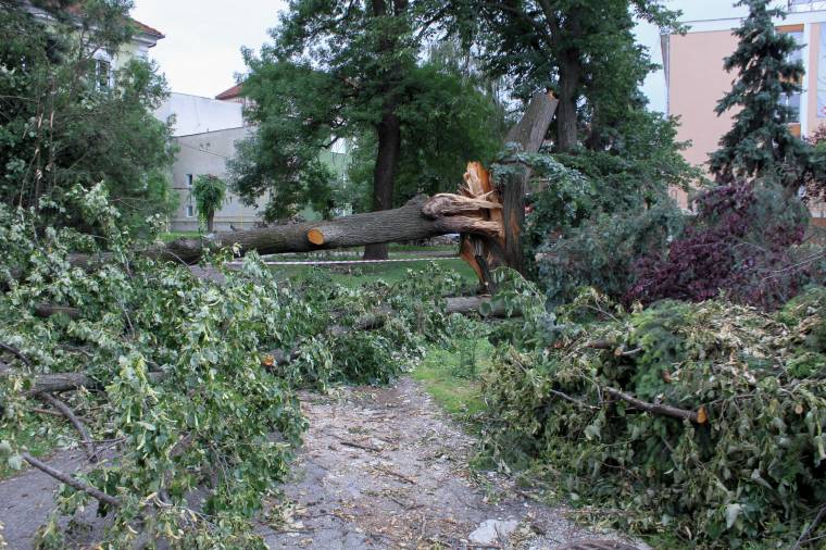 Széllel szemben: több erdélyi megyében be kellett vetni a tűzoltókat
