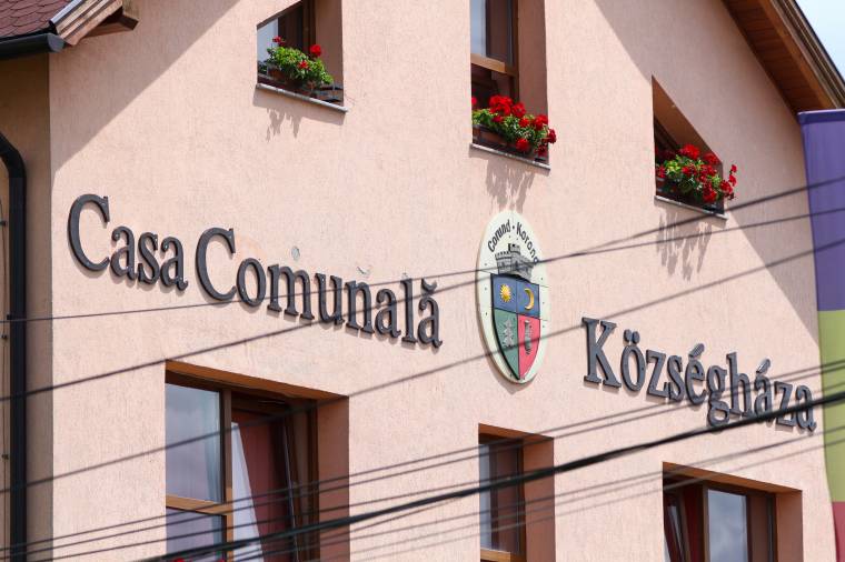 Visszakerült a Községháza felirat Korondon – de hogyan?