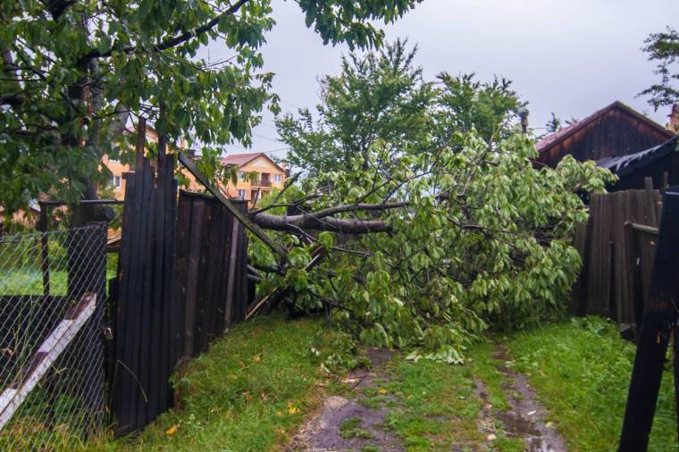 Károkat okozott a vihar Szentegyházán is