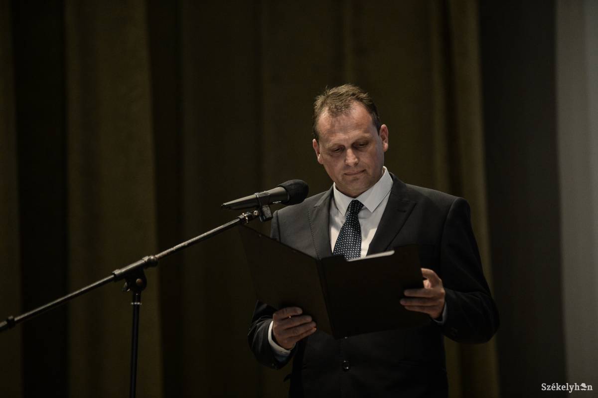 Molnár Tibor polgármester •  Fotó: Barabás Ákos