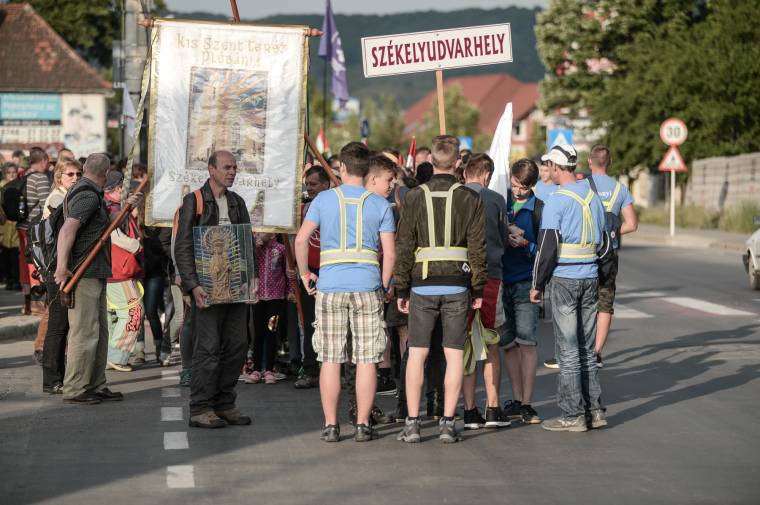 Gyalogszerrel Csíksomlyóra Székelyudvarhelyről