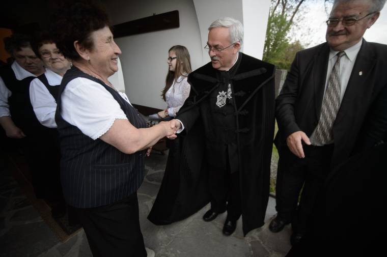 Egyházörténelmi jelentőségű látogatás Parajdon