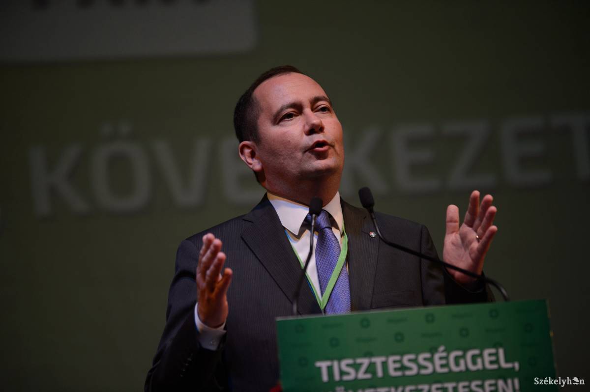 Szilágyi Zsolt. További két évig vezetheti az Erdélyi Magyar Néppártot •  Fotó: Barabás Ákos