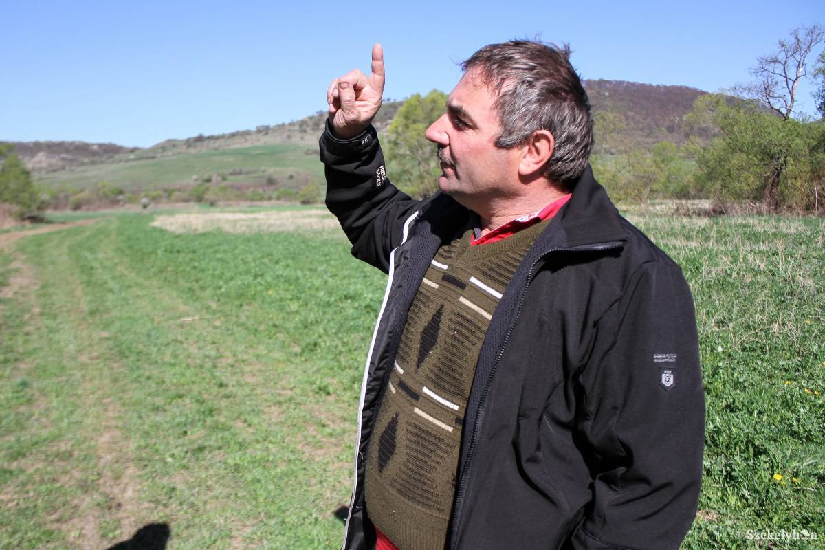 Danis négy-öt árnyi területre nem kérhet uniós támogatást a földjén közlekedő járművek miatt &bullet;  Fotó: Pál Árpád