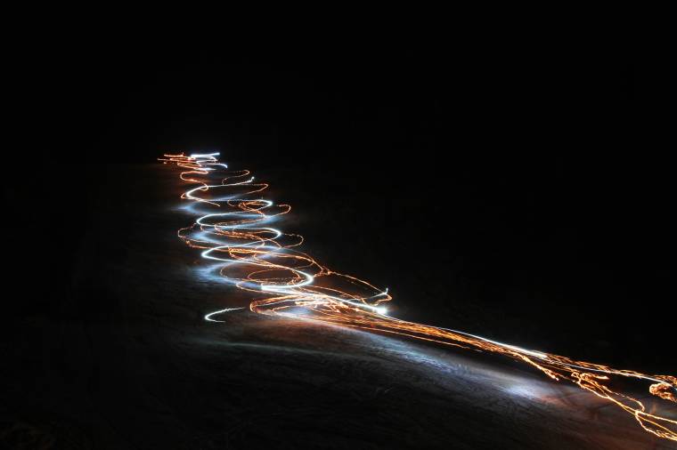 Fáklyás sízés a Madarasi Hargitán