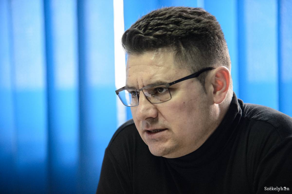 Gheoghe Filip szerint elszántsággal kell végezni minden munkát •  Fotó: Barabás Ákos