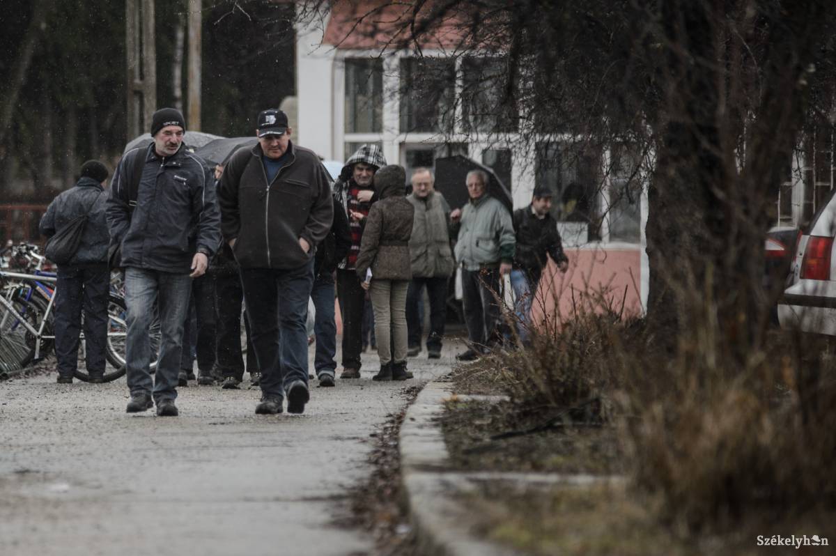Egyre csökken a munkások száma a Matricánál. Nem kizárt, hogy lesznek még elbocsátások •  Fotó: Barabás Ákos