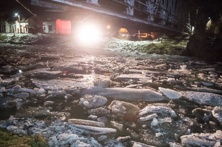 Mintha megállt volna a folyó a városban