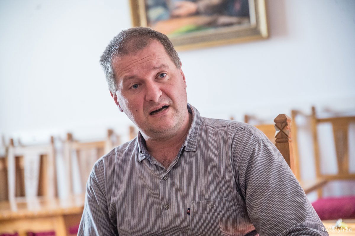 Orendi István, a Székelyudvarhelyi Néptáncműhely igazgatója. Archív •  Fotó: Barabás Ákos