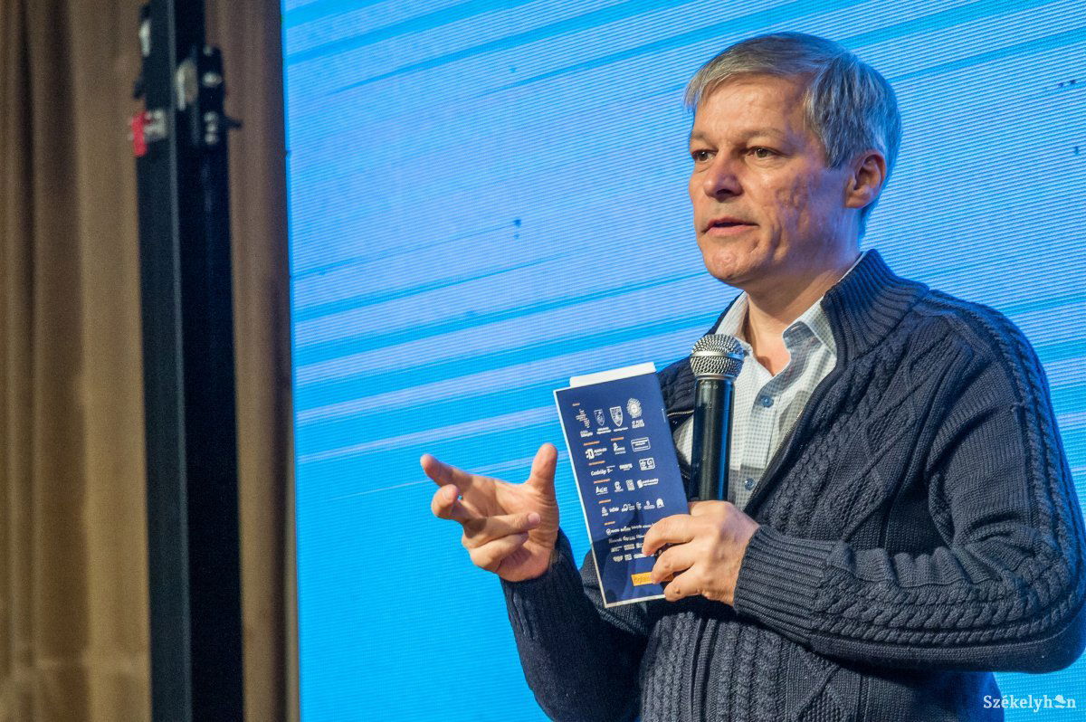 Dacian Ciolos. Ha az USR-Plus pártszövetség tarol a parlamenti választásokon, újból Románia miniszterelnöke lehet. Archív •  Fotó: Barabás Ákos