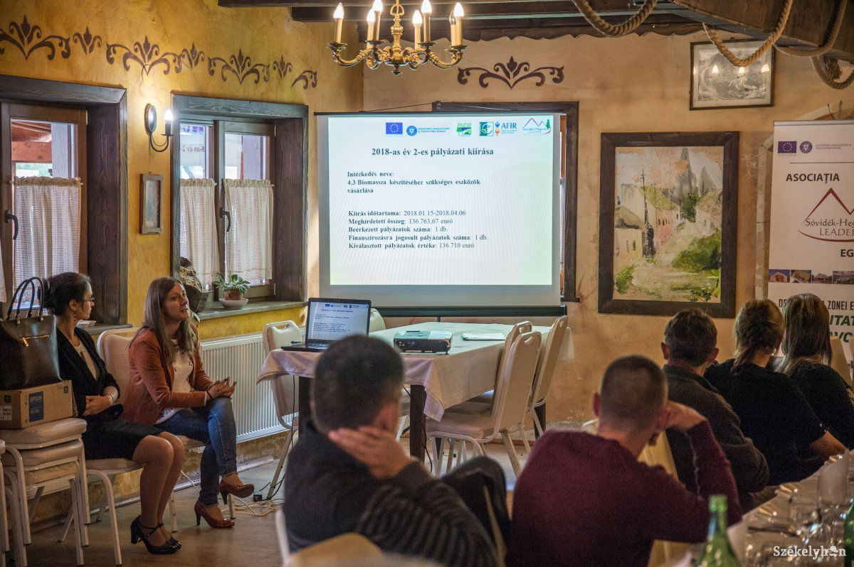 Kisebb projektek megvalósítását segíti a LEADER, de ezek mind hasznosak vidékfejlesztési szempontból •  Fotó: Barabás Ákos