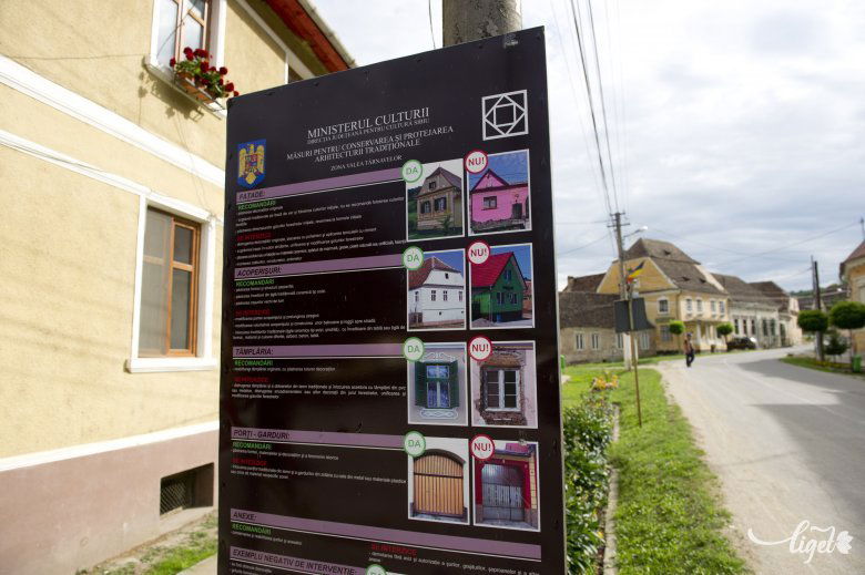 Berethalom településképe ma már védett •  Fotó: Beliczay László