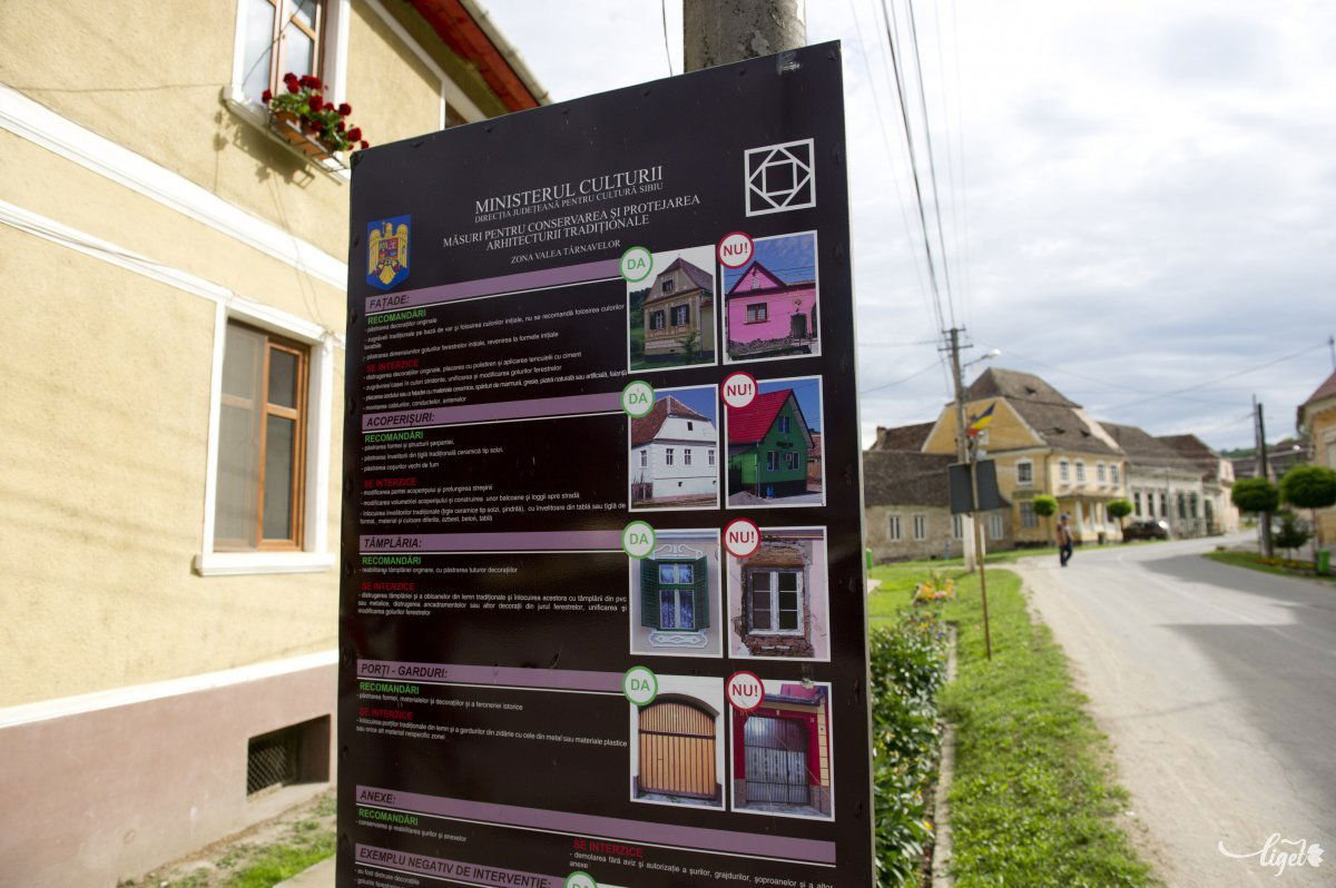 Berethalom településképe ma már védett •  Fotó: Beliczay László