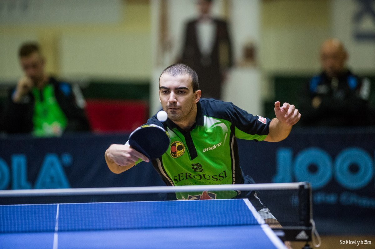 Cservik Krisztián bízik a jó szereplésben &bullet;  Fotó: Barabás Ákos