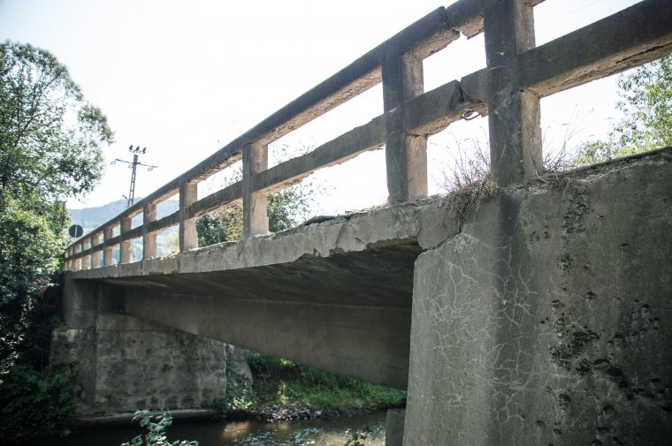 Új betonhidat építenek a Nagy-Küküllő fölött