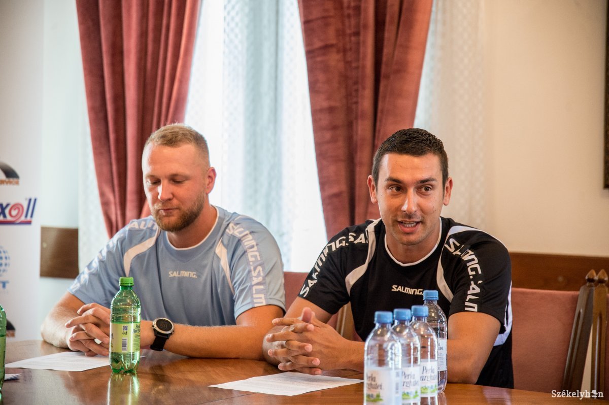 Orbán Szilárd és Komporály Attila. Újból udvarhelyi csapatban küzdenek •  Fotó: Barabás Ákos