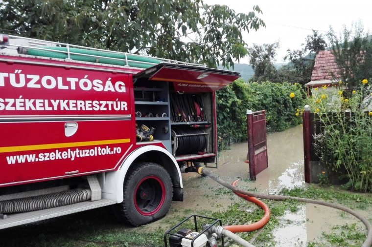Áradások Székelykeresztúron