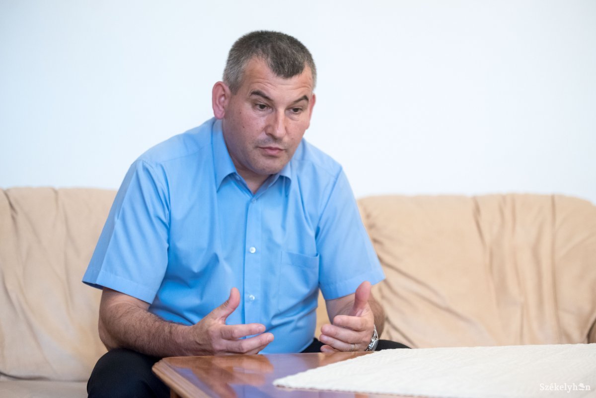 Gálfi Árpád, Székelyudvarhely polgármestere •  Fotó: Veres Nándor