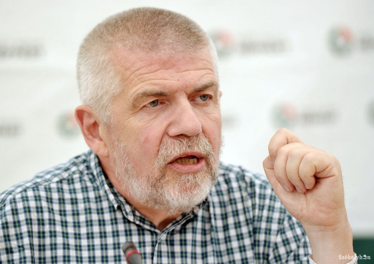 Izsák Balázs, a Székely Nemzeti Tanács elnöke. Mindannyiunkra számít •  Fotó: Beliczay László