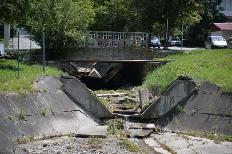 Több százezer lejnyi kárt okozott a pénteki áradás Székelyudvarhelyen