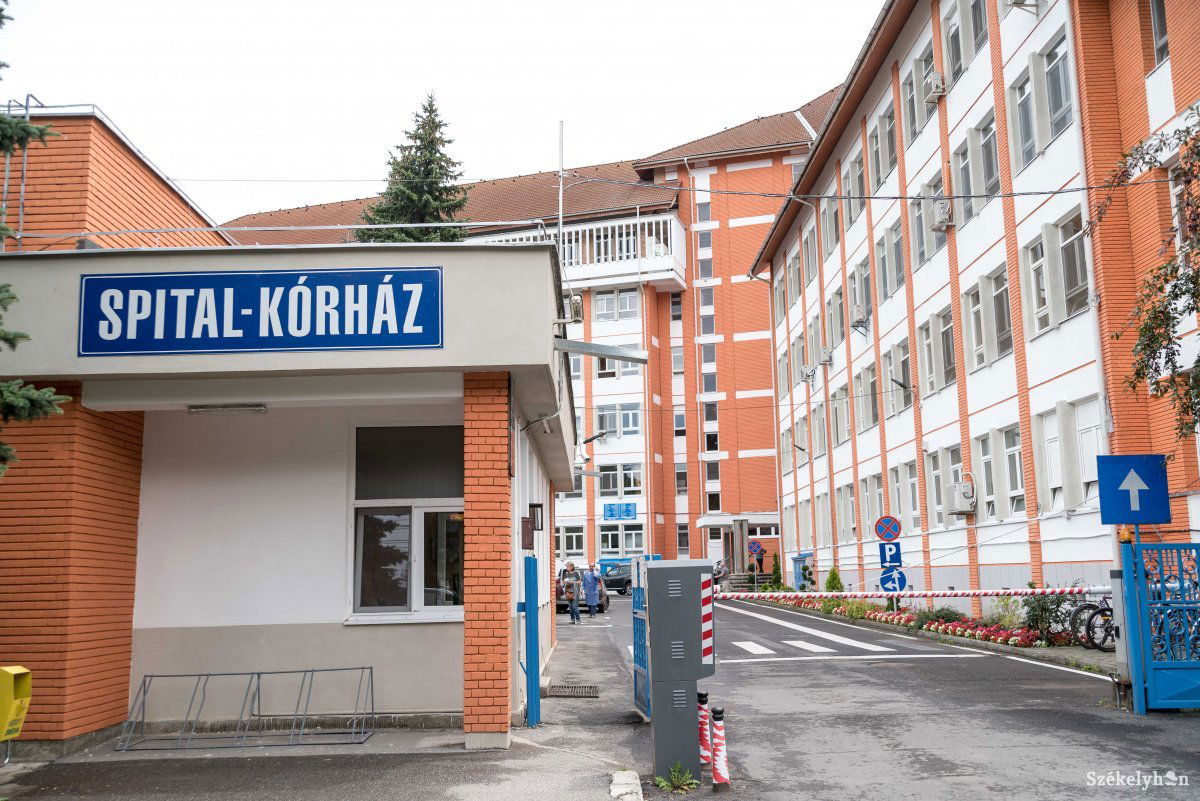Több beutalt fertőzöttnek is romlott az állapota a székelyudvarhelyi kórházban. Archív &bullet;  Fotó: Veres Nándor