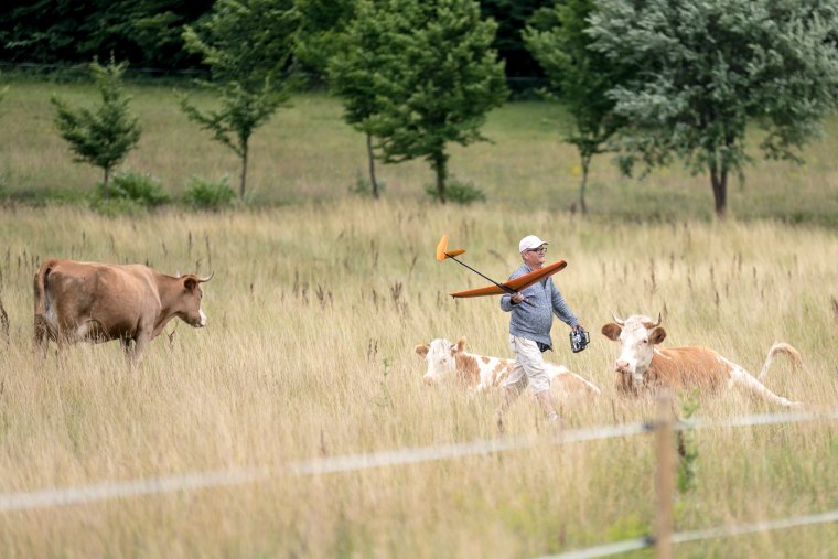 Repülőmodelleket röptettek Rugonfalván