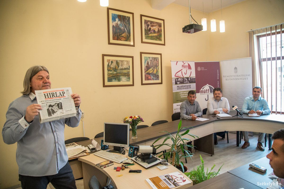 Visszatekintés a múltra, tervek a jövőre. Kétnapos programsorozattal ünnepel a MÜTF &bullet;  Fotó: Barabás Ákos