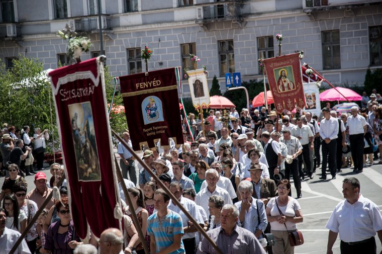 Főesperesi kerületi búcsút ültek Úrnapján Székelyudvarhelyen