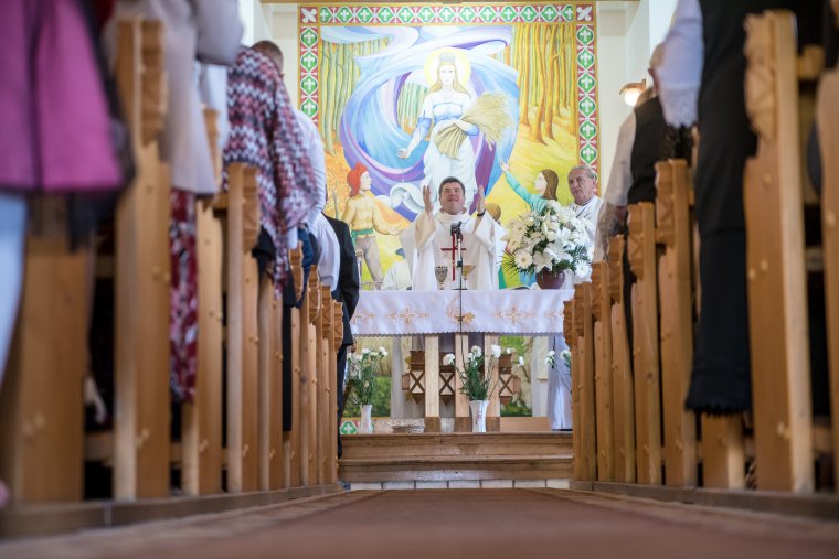 Székelyszentlélek leányegyházában a fatimai jelenések napján ültek búcsút